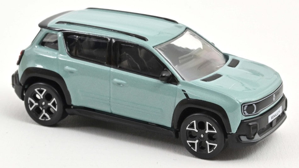 Renault 4 E-tech Electric 2025 Green Hauts-de-france – Norev 1:64
