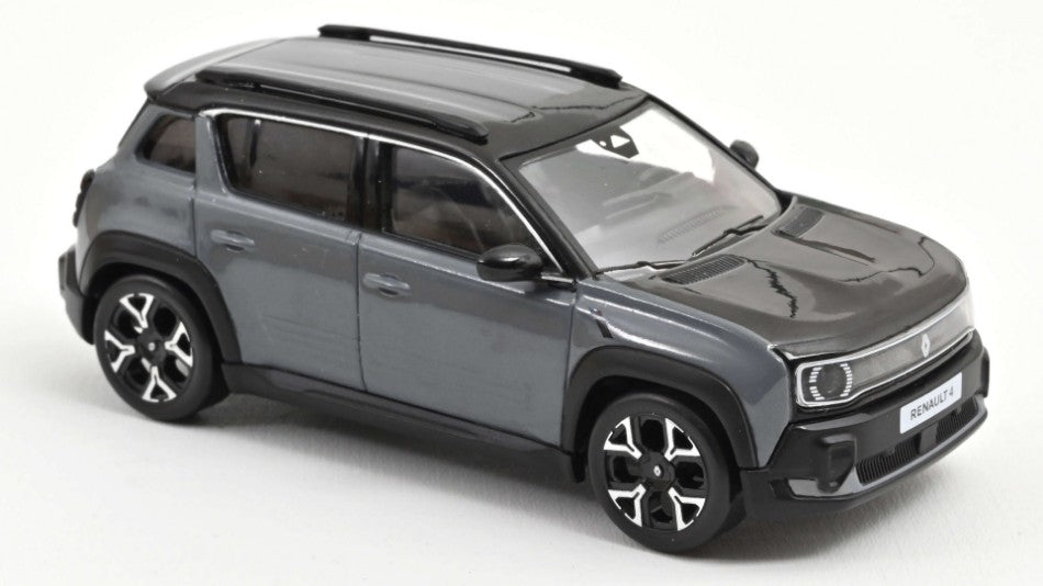 Renault 4 E-Tech Electric 2025 Urban grigio 1:43 – Norev