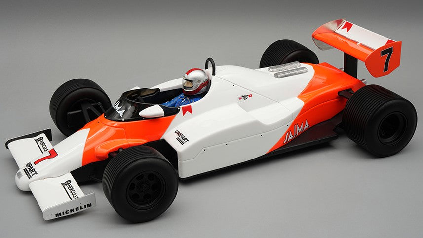 Mclaren MP4/1C N.7 Monaco GP 1983 J.WATSON (rain Tyres) W/driver – Tecnomodel 1:18
