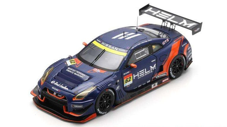 Helm Motorsports Gt-r N.62 Super GT300 2024 Hirate-hiraki-r.hiraki – Spark Model 1:43