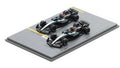 Mercedes F1 N.44 & N.63 Las Vegas GP 2024 G.RUSSELL & L.HAMILTON – Spark Model 1:64