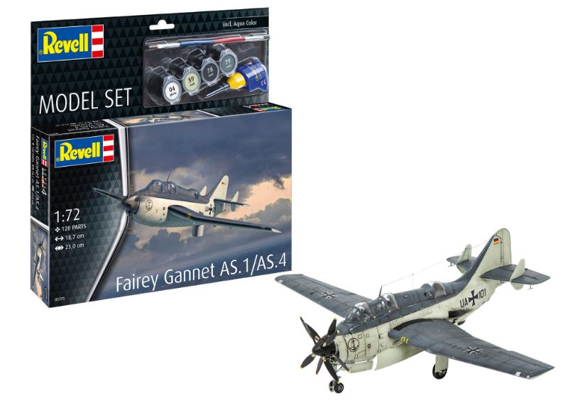 Fairey Gannet AS.1/AS.4 Model Set Kit – Revell 1:72