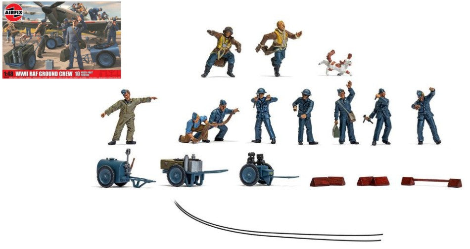 WWII RAF Ground Crew Kit – Airfix 1:48