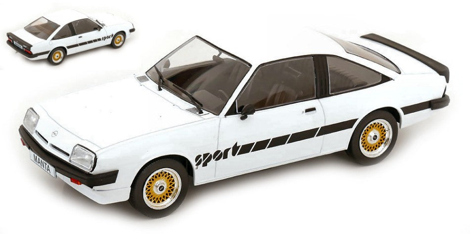 Opel Manta B Sport 1980 White – ModelCarGroup 1:18