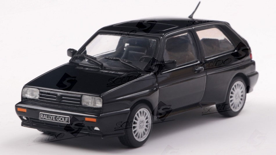 Volkswagen Golf Rally 1989 Black – Solido 1:43
