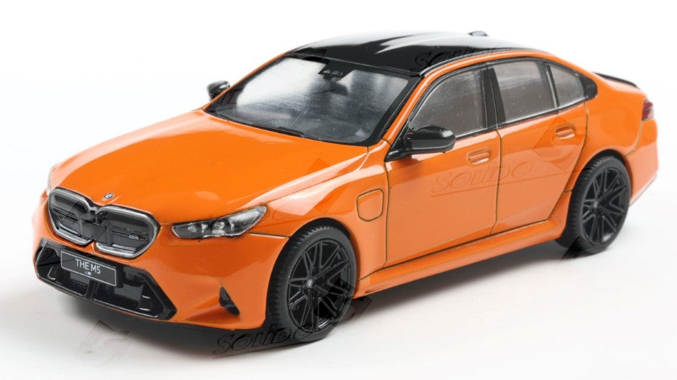BMW G90 M5 Sedan 2024 Fire Orange Iii – Solido 1:43