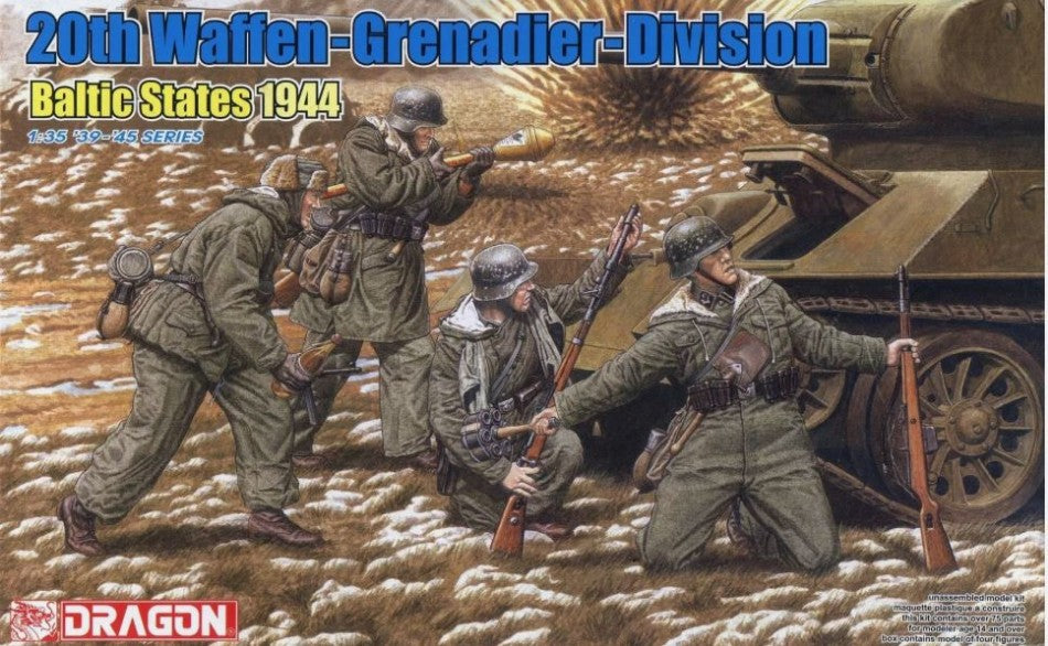 20th Waffen Grenadier Divis.baltic States 1944 Kit – Dragon 1:35