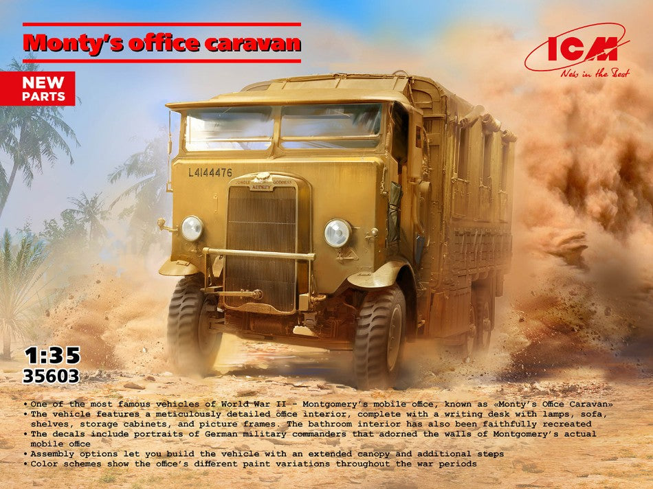 Sir Bernard Montgomery's Leyland Retriever Kit – ICM 1:35