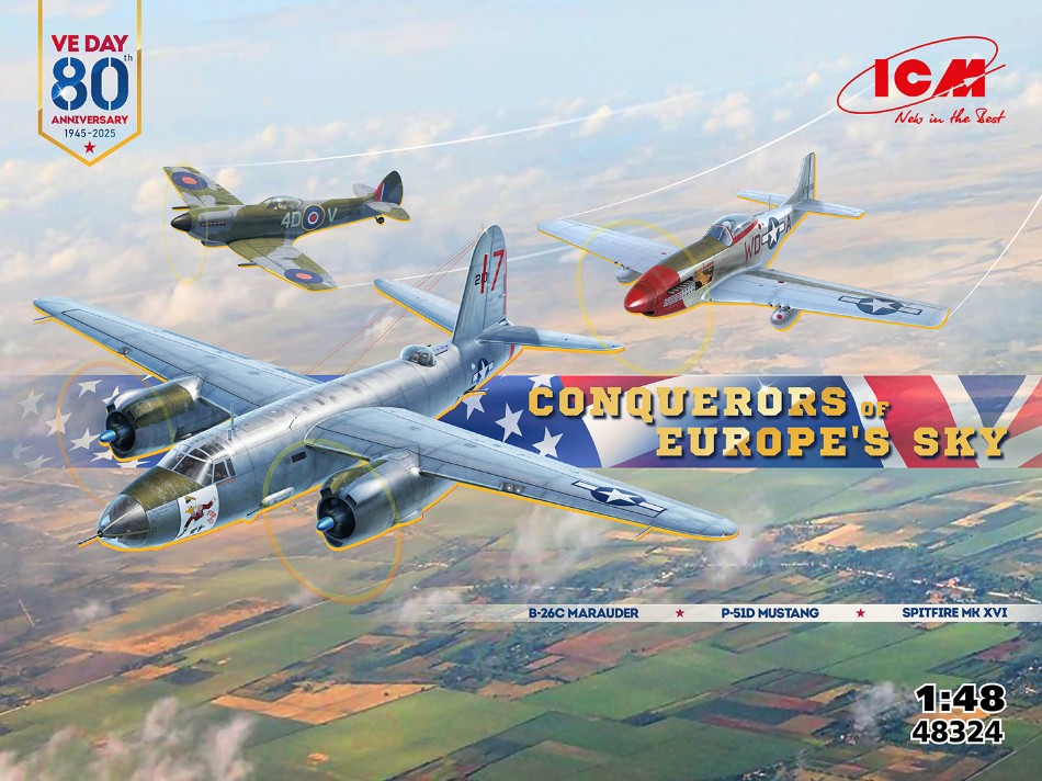 Conquerors Of Europe's Sky Kit – ICM 1:48