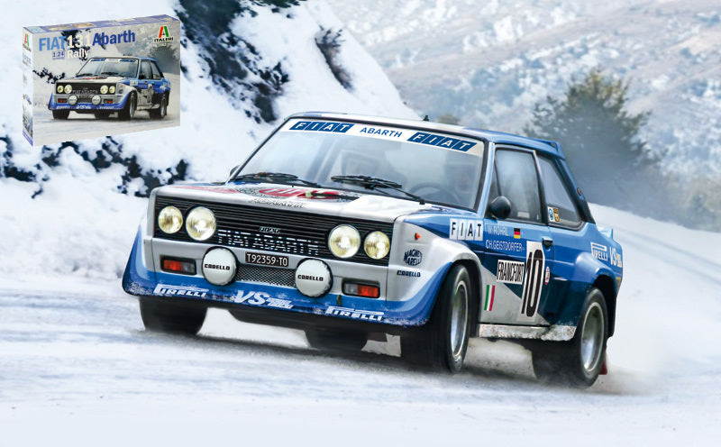 Fiat 131 Abarth N.10 Winner Monte Carlo 1980 W.ROHRL-C.GEISTDORFER – Italeri 1:24