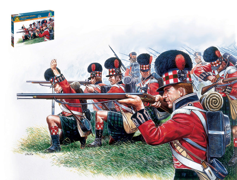 Grenadiers Highlinder Infantry Kit – Italeri 1:72
