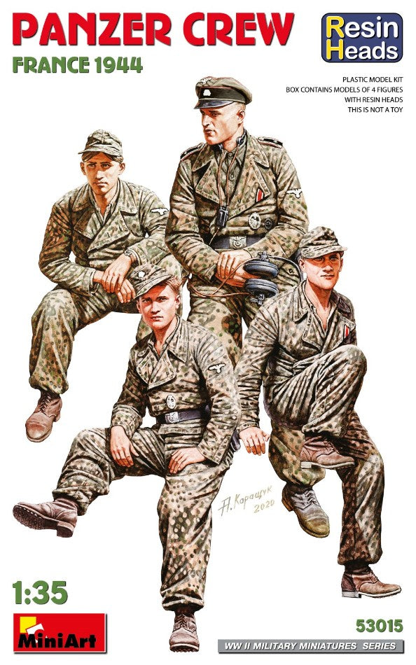 Panzer Crew France 1944 Kit – Miniart 1:35