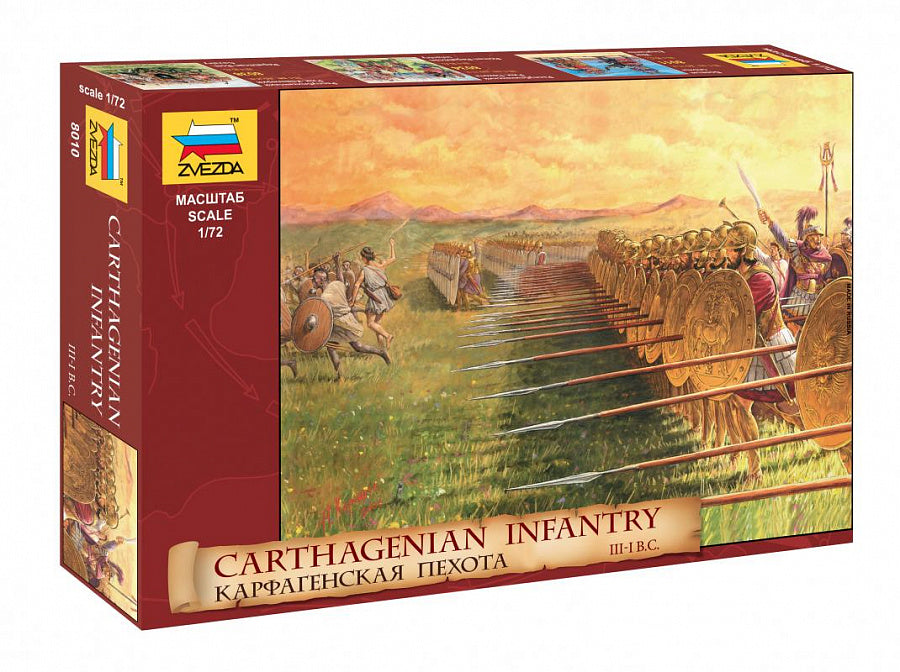 Carthagenian Infantry Kit – Zvezda 1:72