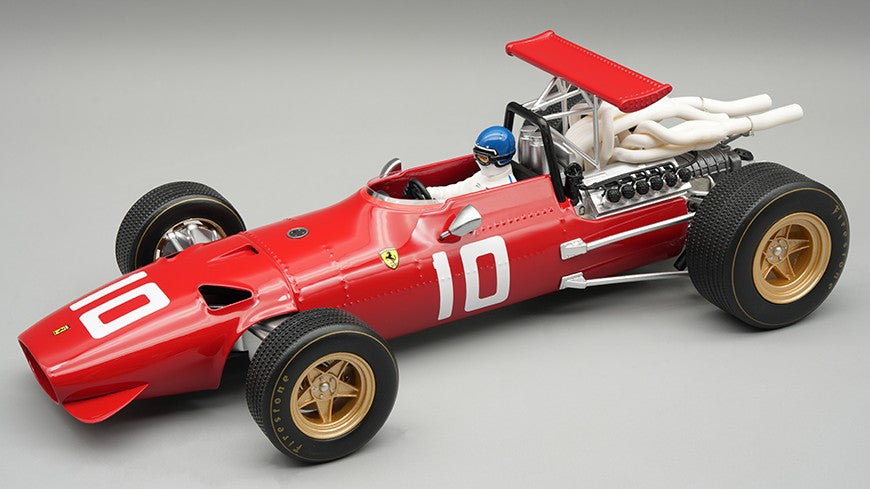 Ferrari 312F1/68 Dutch GP 1968 J.ICKX W/driver – Tecnomodel 1:18