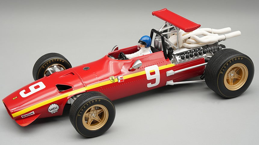 Ferrari 312F1/68 Nurburgring GP 1968 J.ICKX W/driver – Tecnomodel 1:18