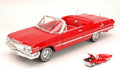 Chevrolet Impala Open 1963 Red – Welly 1:24