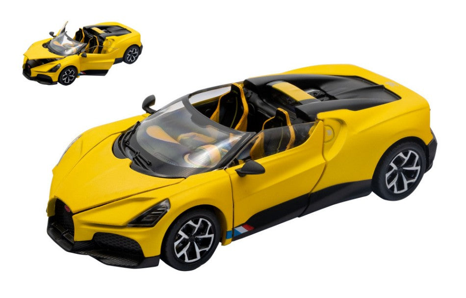 Bugatti Mistral Matt Yellow – RE.EL.Toys 1:32