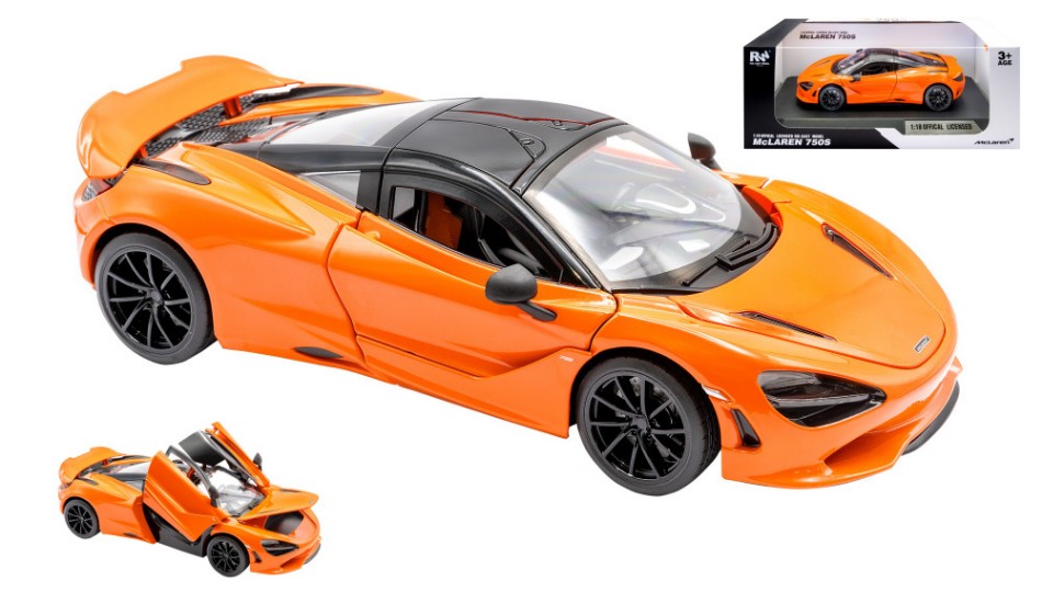 Mc Laren 750S Orange – RE.EL.Toys 1:18