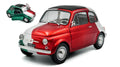 Fiat 500 Tribute Italian Livery 1965 rosso/verde/bianco 1:18 – Solido
