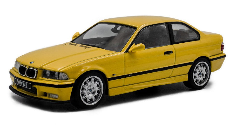 BMW 3-SERIES M3 (E36) Coupe 1999 Yellow – Solido 1:43