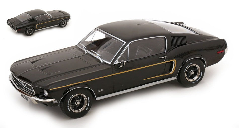 Ford Mustang GT Fastback 1968 Black – KK Scale 1:18
