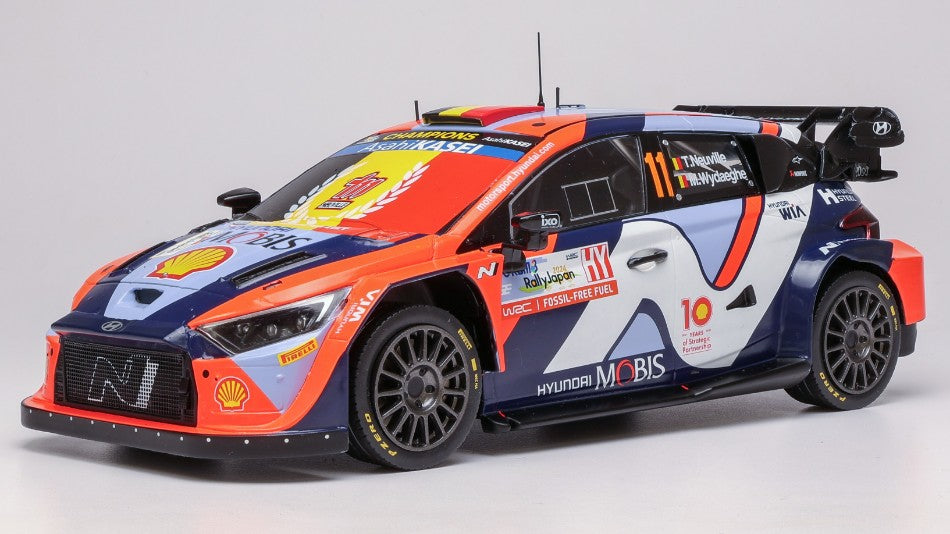 Hyundai I20 N N.11 Rally1 Japan 2024 Neuville-Wydaeghe 1:18 – Ixo Model