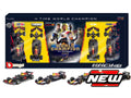 Red Bull Set 4 X F1 World Champion M.VERSTAPPEN 2021-2022-2023-2024 – Burago 1:43