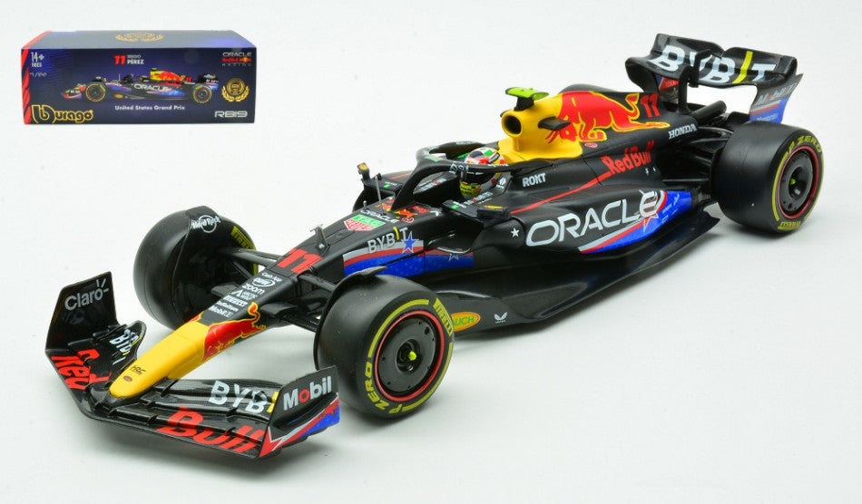 Red Bull RB19 N.11 Sergio Perez 2023 Austin GP – Burago 1:24
