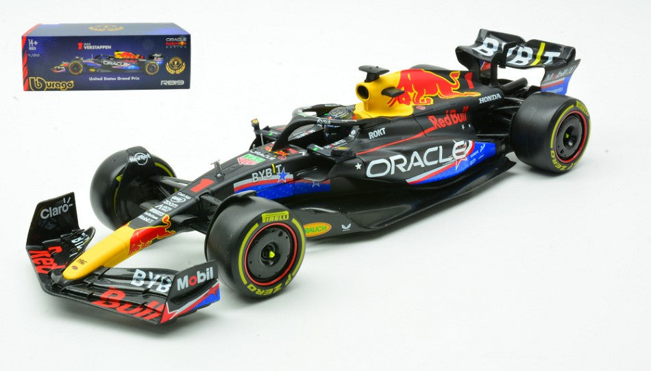 Red Bull RB19 N.1 Max Verstappen 2023 Winner Austin GP – Burago 1:24