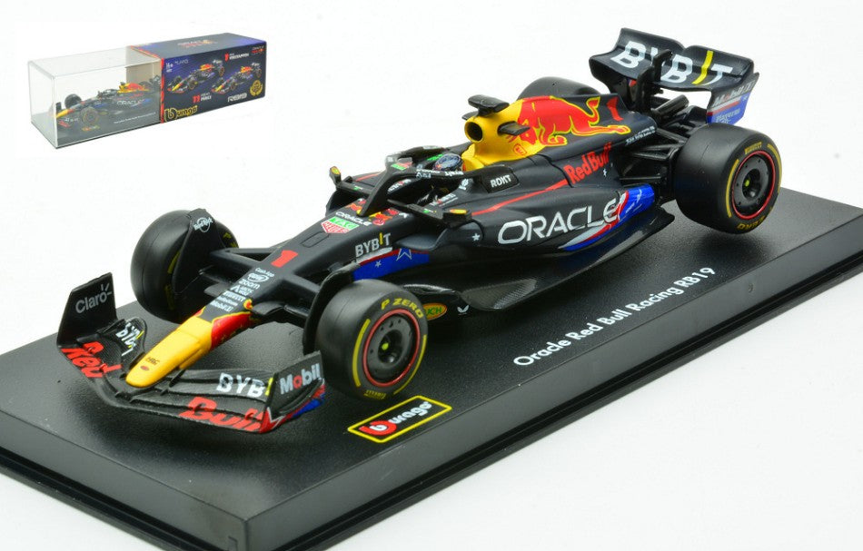 Red Bull RB19 N.1 Max Verstappen 2023 Winner Austin GP Signature – Burago 1:43