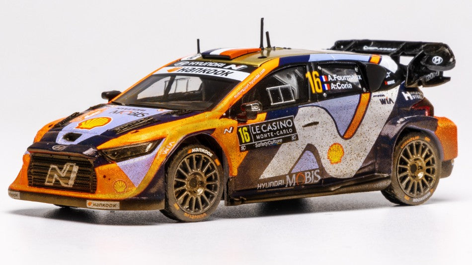 Hyundai i20 N N.16 RALLY1 Monte Carlo 2025 Fourmaux-coria – Ixo Model 1:43