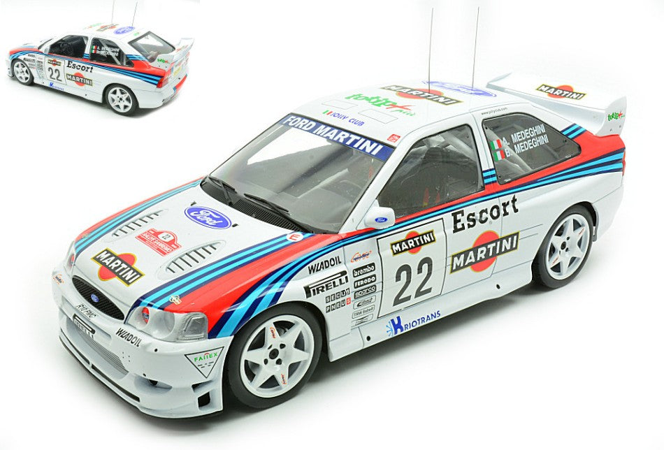 Ford Escort Wrc N.22 Rally Sanremo 1998 Medeghini-Capoferri 1:18 – Ixo Model