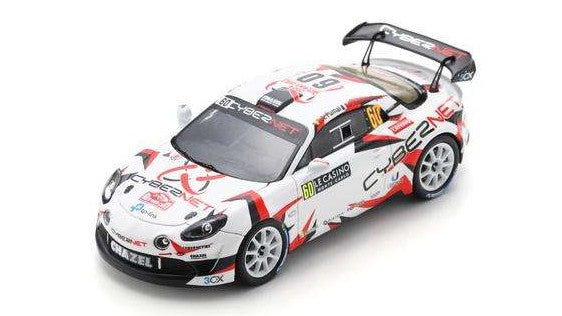 Alpine A110 N.60 4th Rally Monte Carlo 2024 Fumal-escartefigue – Spark Model 1:43