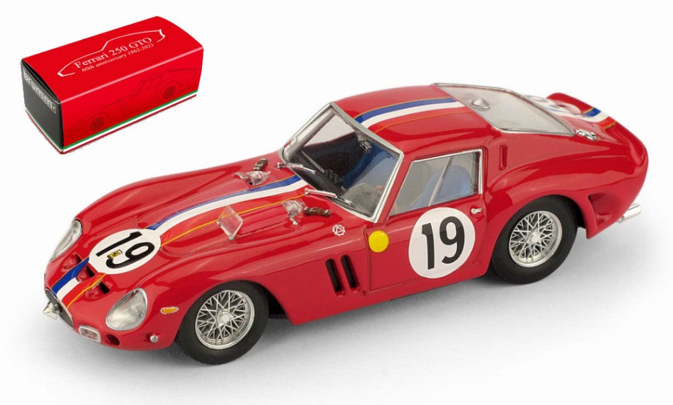 Ferrari 250 Gto N.19 2Nd 24 H Le Mans 1962 Guichet-Noblet 1:43 – Brumm