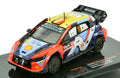 Hyundai i20 N WRC N.11 Safari Rally Kenya 2024 Neuville-wydaeghe – Ixo Model 1:43