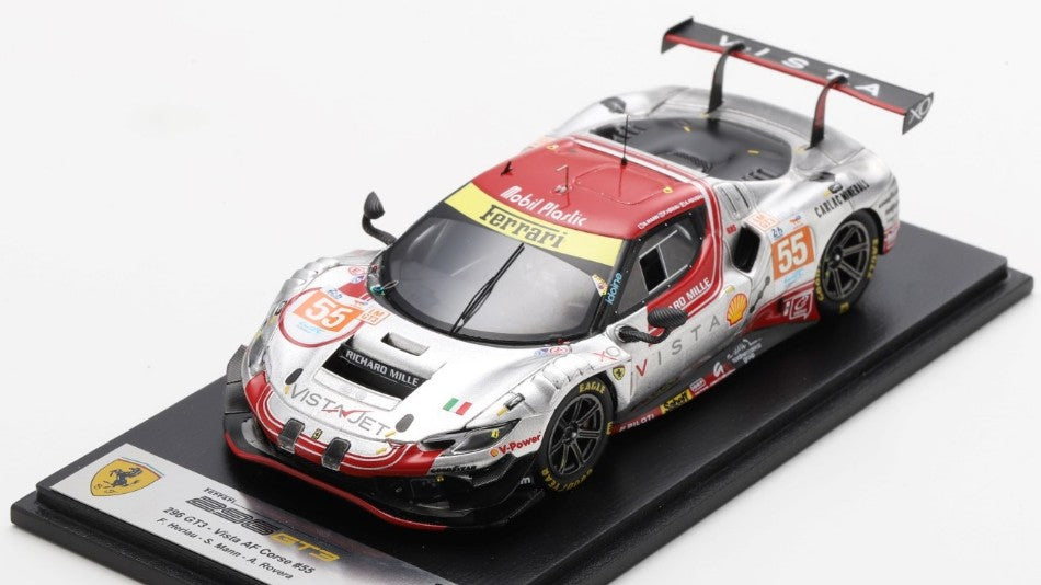 Ferrari 296 GT3 N.55 Le Mans 2024 Heriau-mann-rovera – Looksmart 1:43