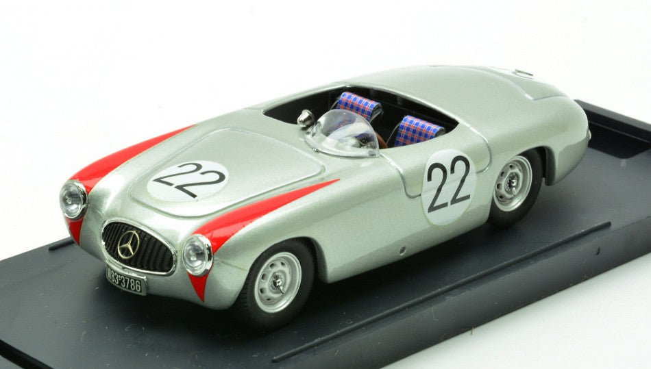Mercedes 300 Sl Spider N.22 3rd Nurburgring 1952 Fritz Riess – Bang 1:43