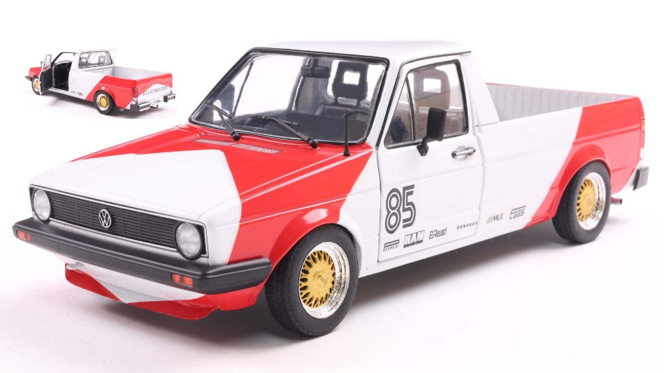 Volkswagen Caddy Mk.1 M 1982 Racing Tribute Bi-Color 1:18 – Solido