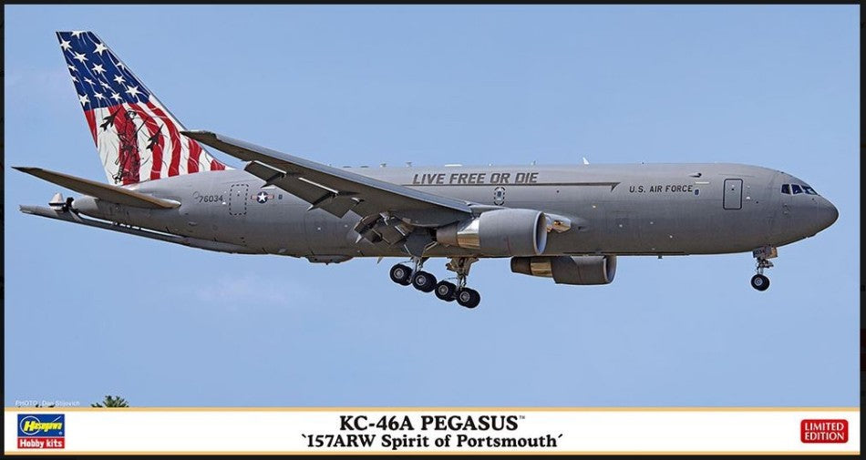 KC-46A Pegasus 157ARW Spirit Of Potsmouth Kit – Hasegawa 1:200