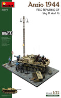 Anzio 1944 Field Reparing Of Stug Iii.ausf.g.big Set Kit – Miniart 1:35
