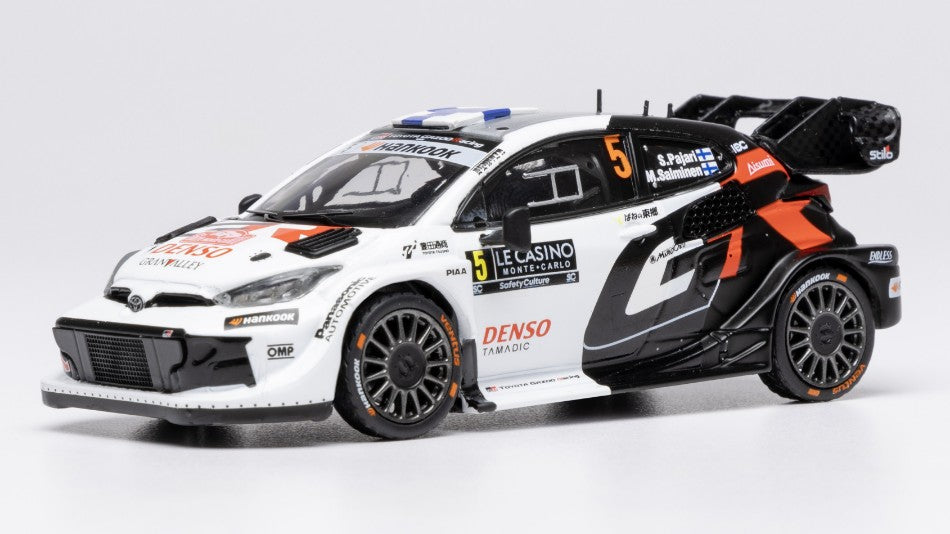 Toyota Gr Yaris N.5 RALLY1 Monte Carlo 2025 Pajari-salminen – Ixo Model 1:43