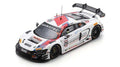 Audi R8 GT3 N.25 2nd Gold Class 24 H Spa 2024 Pla-magnus-evrard-de Wilde – Spark Model 1:43