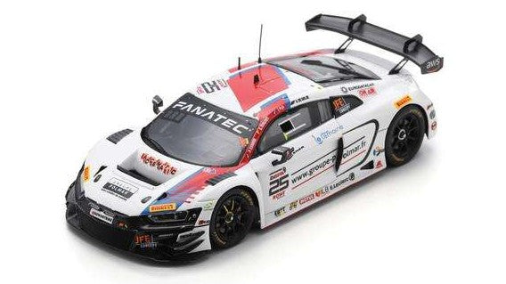 Audi R8 GT3 N.25 2nd Gold Class 24 H Spa 2024 Pla-magnus-evrard-de Wilde – Spark Model 1:43