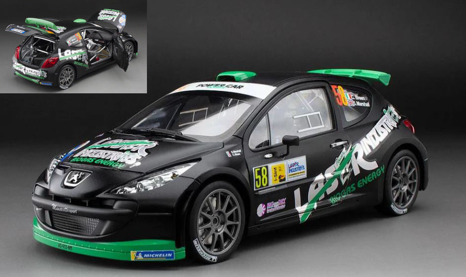 Peugeot 207 S2000 N.58 Monza Rally Show 2013 C.BREEN-S.MARSHALL – SunStar 1:18