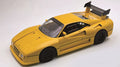 Ferrari 288 Gto Evoluzione 1985 Modena Yellow/black Wheels – Tecnomodel 1:18