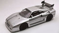 Ferrari 288 Gto Evoluzione 1985 Nurburgring Silver/black Wheels – Tecnomodel 1:18