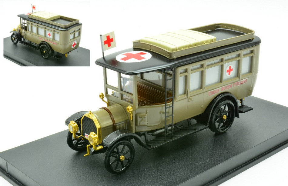 Fiat 15 Ter Ambulanza Croce Rossa Italiana – Rio 1:43