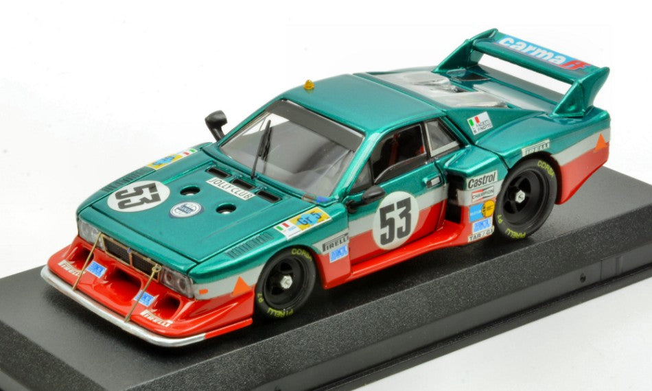 Lancia Beta Montecarlo Turbo N.53 24 H Le Mans 1980 Facetti-finotto – Best Model 1:43