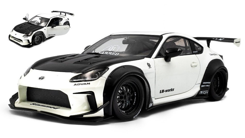 Toyota GR86 Lbwk Body Kit Coupe 2024 Pearl White – Solido 1:18