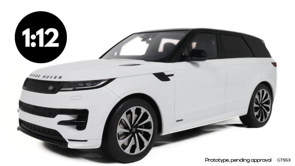Land Rover Sport P510E 2023 White – GT Spirit 1:12